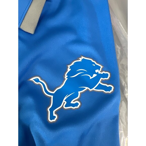 Fanatics NFL Team Apparel Colorblock Short Sleeve Polo Detroit Lions Mens S NEW - Picture 6 of 10